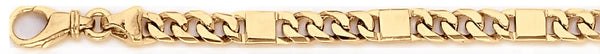 18k yellow gold chain, 14k yellow gold chain 5.6mm Roxy I Chain Necklace