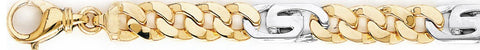 8.7mm Dione Link Bracelet custom made gold chain