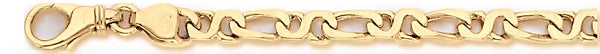 18k yellow gold chain, 14k yellow gold chain 4.8mm Soho Link Bracelet