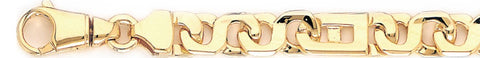 8.9mm Zeus Link Bracelet custom made gold chain