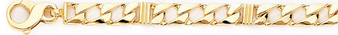 6.6mm Montecito Link Bracelet custom made gold chain