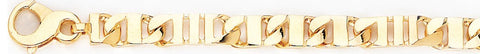 6.6mm Zuna Link Bracelet custom made gold chain