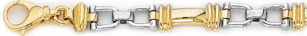 9mm Liora Link Bracelet custom made gold chain