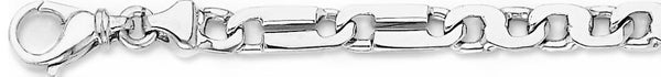 18k white gold chain, 14k white gold chain 6.5mm FigaLiora Chain Necklace