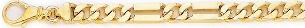 5.9mm FigaLiora Link Bracelet custom made gold chain