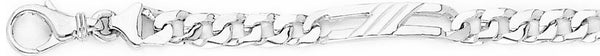 18k white gold chain, 14k white gold chain 6.2mm Wabi Link Bracelet