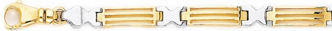 5.8mm Linear I Chain Necklace custom made gold chain