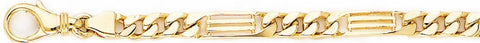 5.2mm Linear II Chain Necklace custom made gold chain