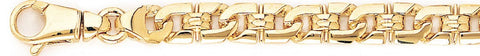 8.2mm Davinci Link Bracelet custom made gold chain