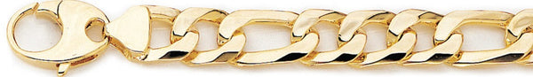9.8mm Amadeo Link Bracelet custom made gold chain