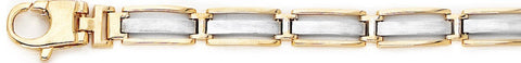 6.6mm Designo III Link Bracelet custom made gold chain