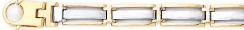 8.5mm Designo IV Link Bracelet custom made gold chain