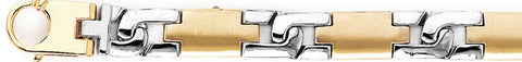 8.8mm Cubist Link Bracelet custom made gold chain
