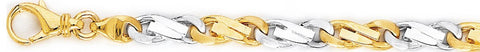 6.2mm Mimo Link Bracelet custom made gold chain