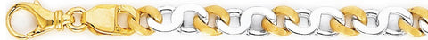 6.8mm Manira Link Bracelet custom made gold chain