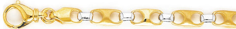 6.7mm Charisa Link Bracelet custom made gold chain
