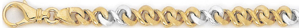 6.4mm Figure Eight Link Bracelet
