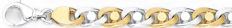 8.2mm Mick Link Bracelet custom made gold chain