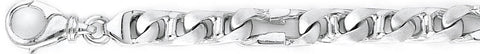7.4mm Stuart Link Bracelet custom made gold chain