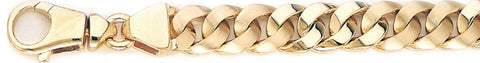 9.9mm Mitchell Link Bracelet custom made gold chain