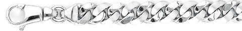 9.6mm Will Link Bracelet custom made gold chain