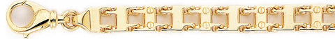 7.8mm Mecha-Lock Link Bracelet custom made gold chain