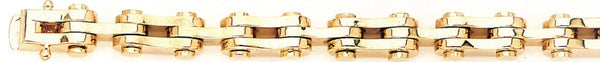 7mm 3-Row Industrial Tread Link Bracelet