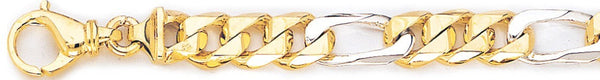 9.1mm Figaro Link Bracelet