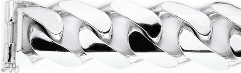 27.5mm Big Daddy Curb Link Bracelet custom made gold chain