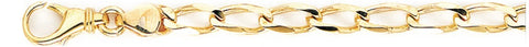 5.9mm Thin Curb Link Bracelet custom made gold chain