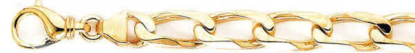 18k yellow gold chain, 14k yellow gold chain 8.9mm Thin Curb Link Bracelet